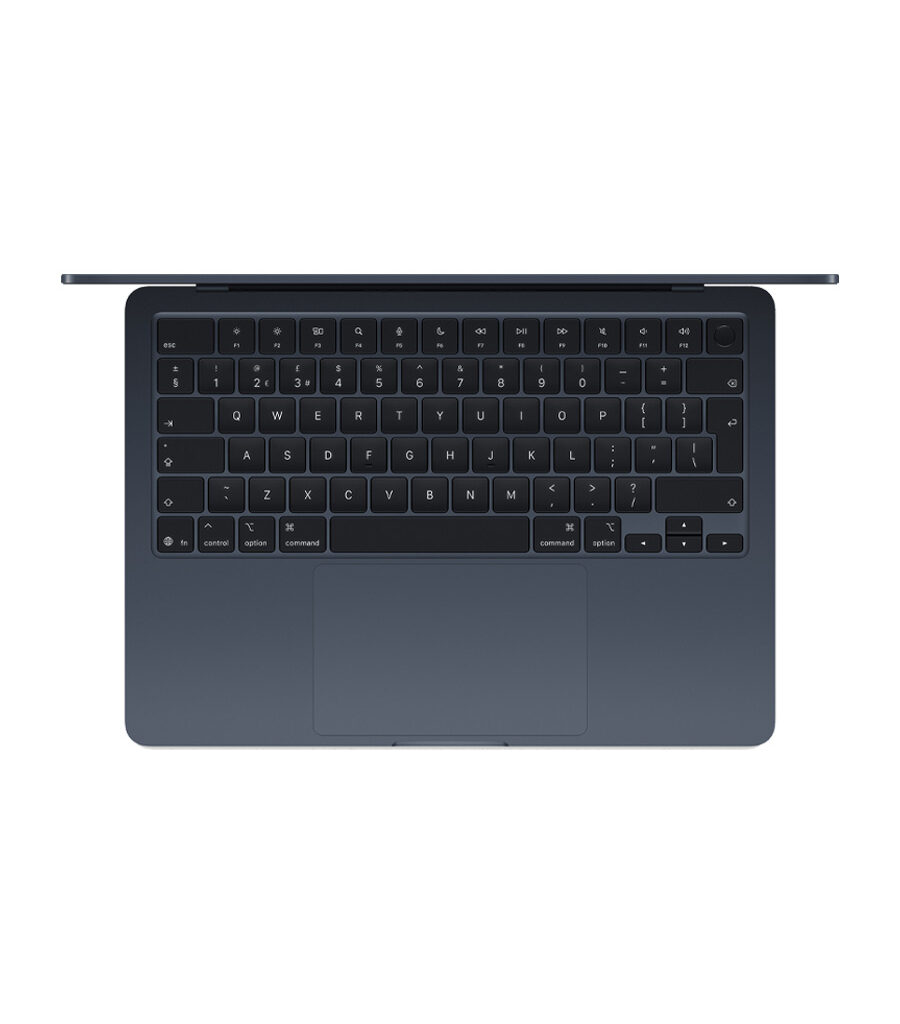 لپ تاپ Apple مدل MacBook Air (MW133) 13.6-inch 2025 M4 Midnight حافظه 512 و رم 16 گیگابایت رنگ مشکی