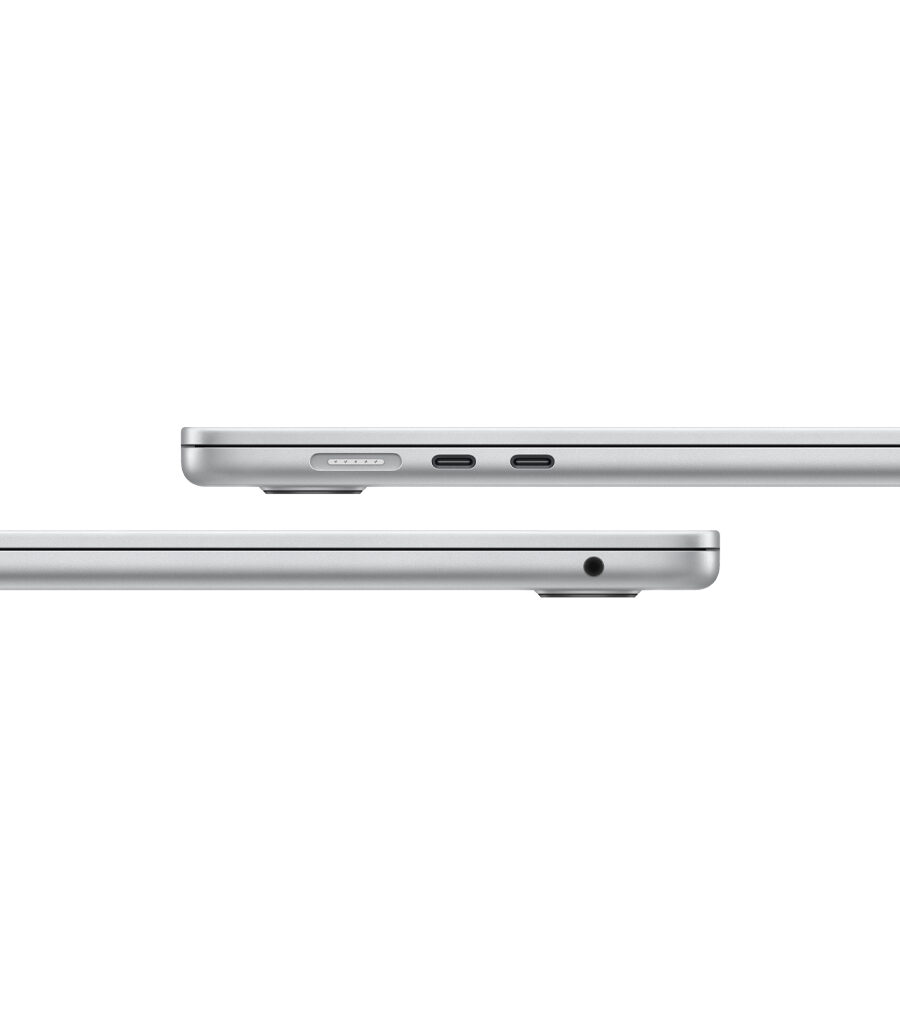 لپ تاپ Apple مدل MacBook Air (MW1H3) 15.3-inch 2025 M4 Silver حافظه 512 و رم 16 گیگابایت رنگ نقره ای