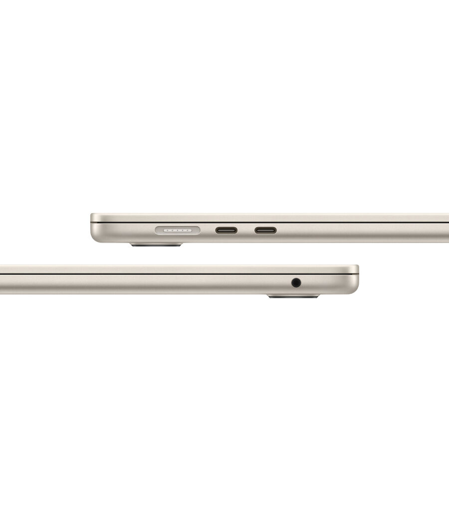 لپ تاپ Apple مدل MacBook Air (MC6K4) 15.3-inch 2025 M4 Starlight حافظه 512 و رم 24 گیگابایت رنگ استارلایت