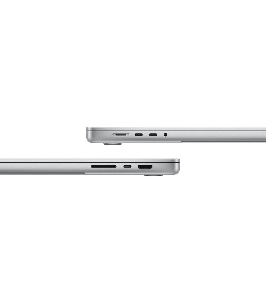 لپ تاپ Apple مدل MacBook Pro (MGE94) M5 Max 16.2-inch 2026 Silver حافظه 2 ترابایت و رم 48 گیگابایت رنگ نقره ای