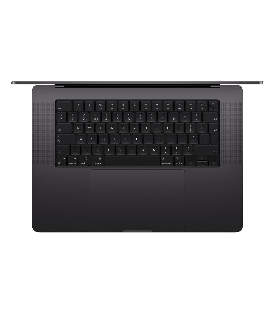 لپ تاپ Apple مدل MacBook Pro (MGEE4) M5 Max 16.2-inch 2026 Space Black حافظه 2 ترابایت و رم 48 گیگابایت رنگ مشکی